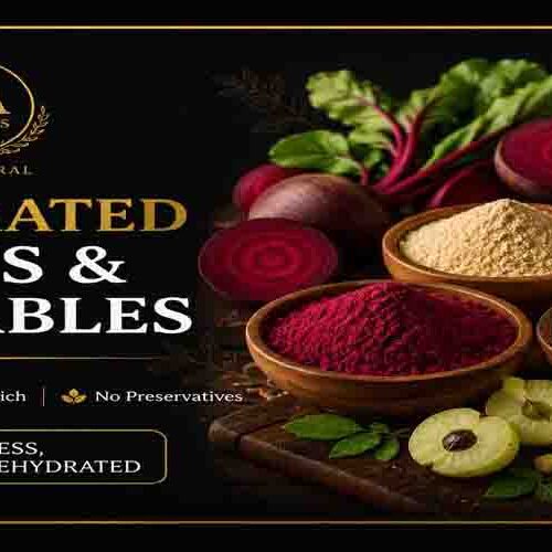 DEHYDRATED FRUITS & VEGETABLE