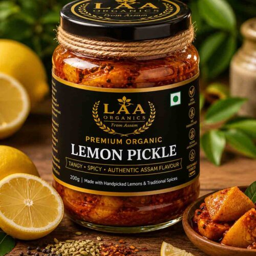 LAA Organics Premium Lemon Pickle 200g