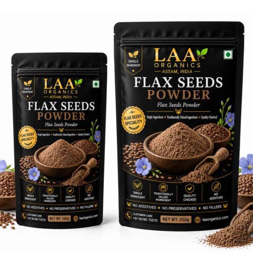 LAA Organics Flax Seeds Powder