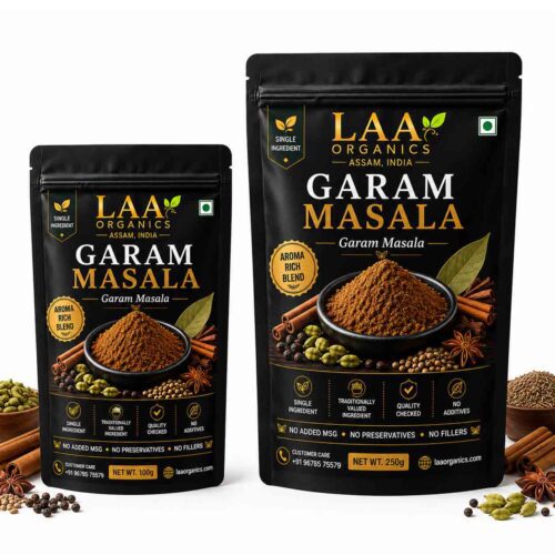 Garam Masala by LAA Organics – Spice Blend for Cooking and Food Preparation