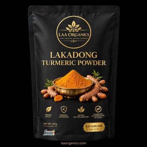 Best Lakadong Turmeric Powder (7–9% Curcumin)