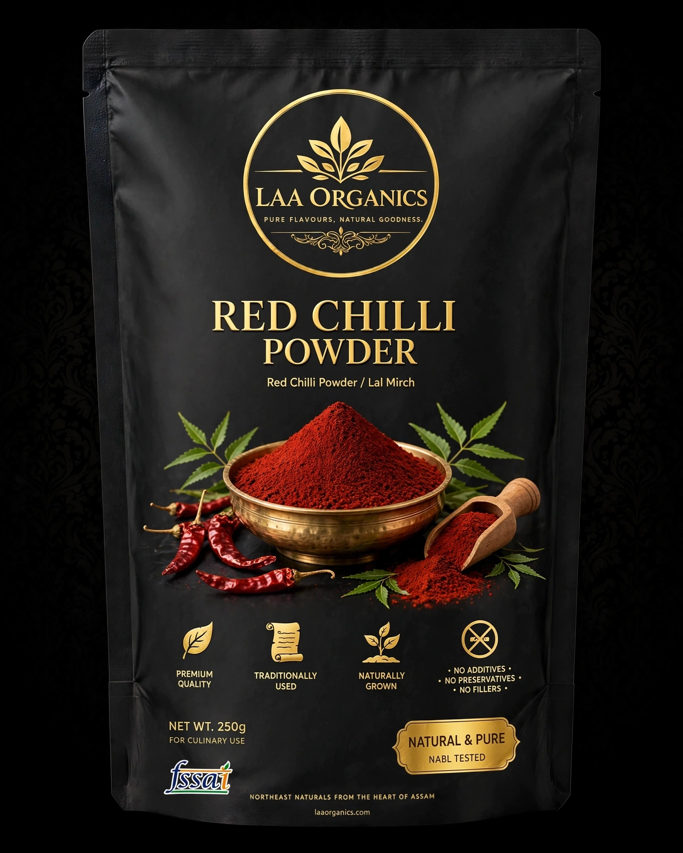 LAA Organics Premium Spices and Dehydrated Foods