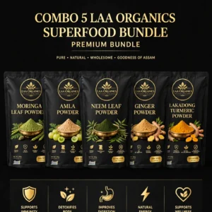 LAA Organics Superfood Bundle | Premium Wellness Combo Pack