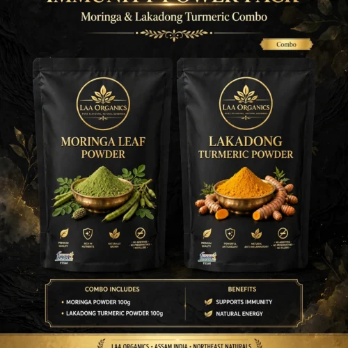 Immunity Power Pack | Moringa & Lakadong Turmeric Combo